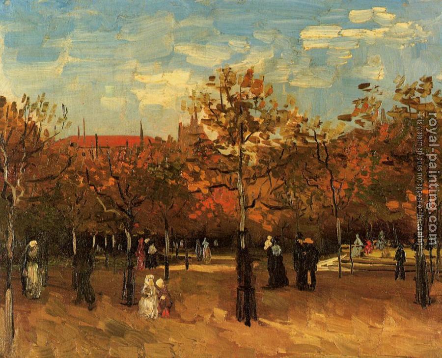 Vincent Van Gogh : The Bois de Boulogne, Paris